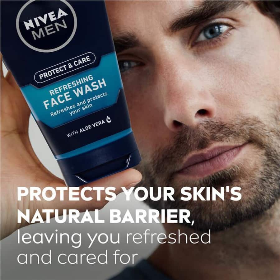 Nivea Men Facial Wash With Aloe Vera 100mL
