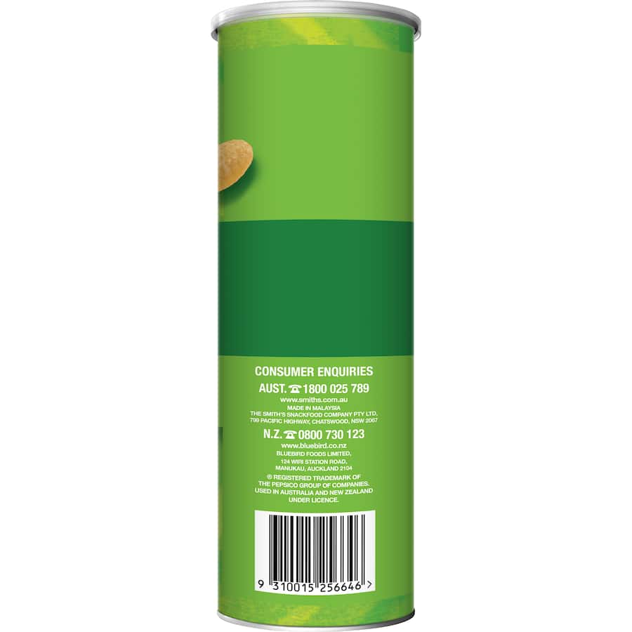 Lays Stax Potato Chips Sour Cream & Chives Cylinder 105g