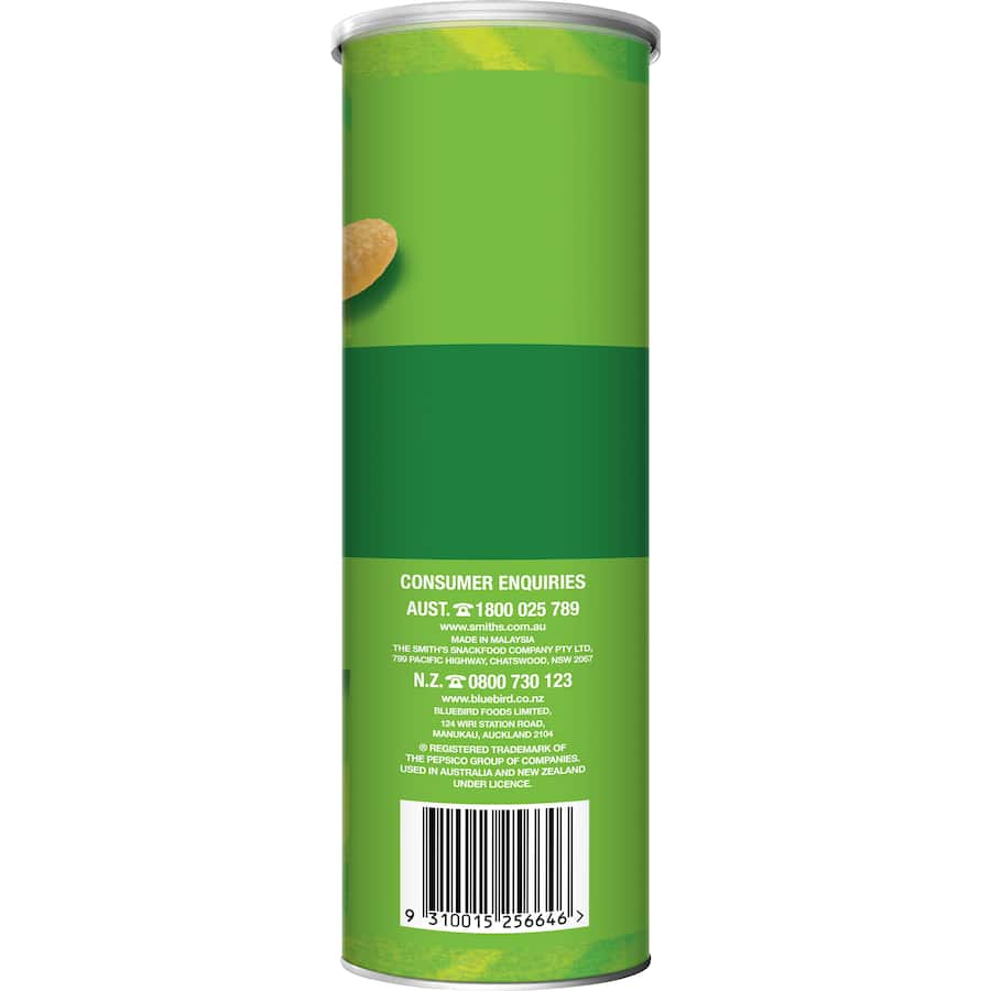 Lays Stax Potato Chips Sour Cream & Chives Cylinder 105g