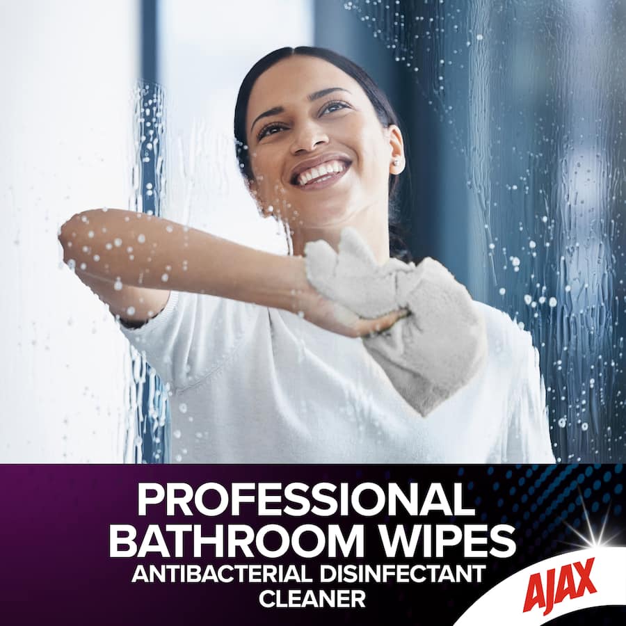 Ajax Professional Bathroom Wipes 90pack