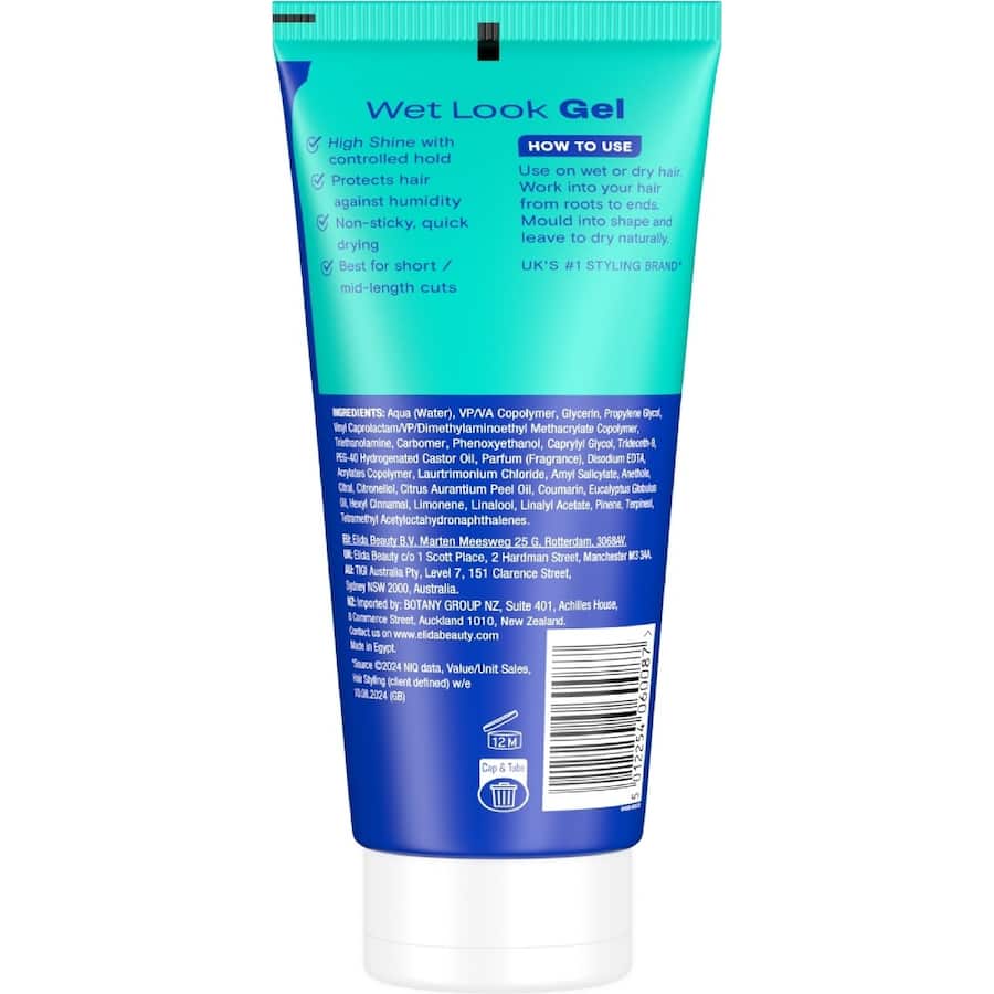 Vo5 Hair Gel Wet Look 200mL