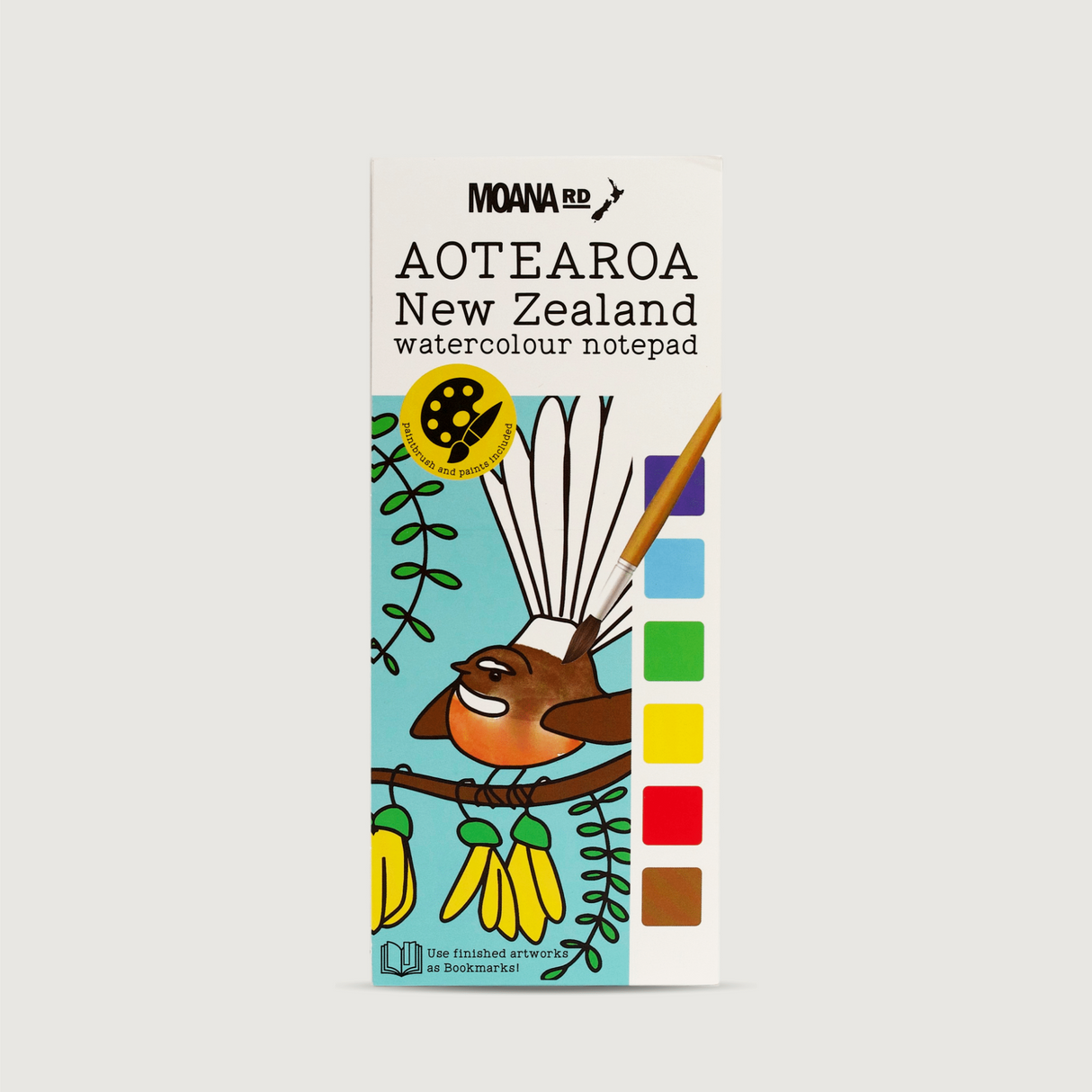 Moana Road - Watercolour Notebook - Aotearoa / New Zealand - Pack of 6