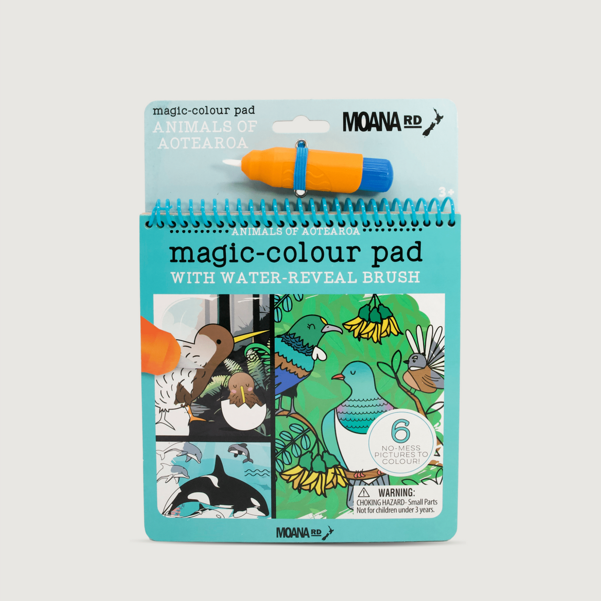 Moana Road - Magic Colour Pad - Pack of 6
