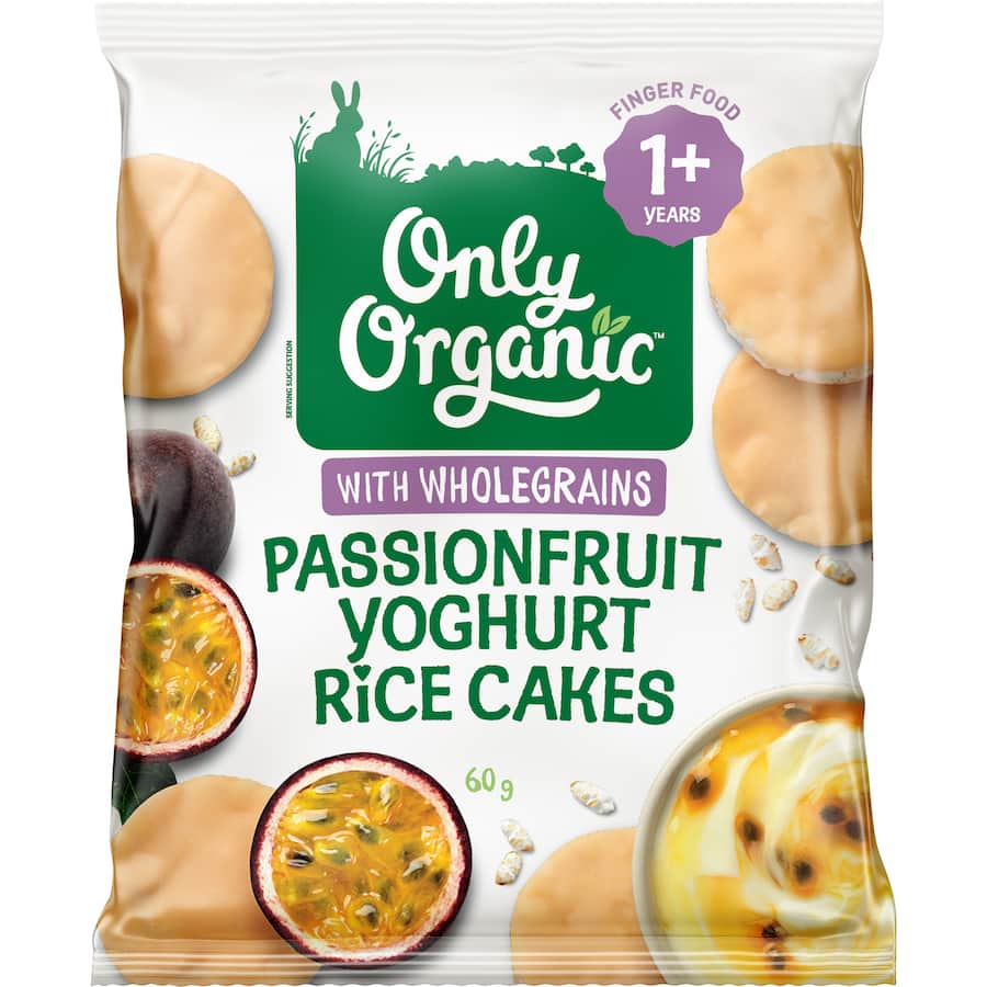 Only Organic Baby Snacks Passionfruit Yoghurt 60g