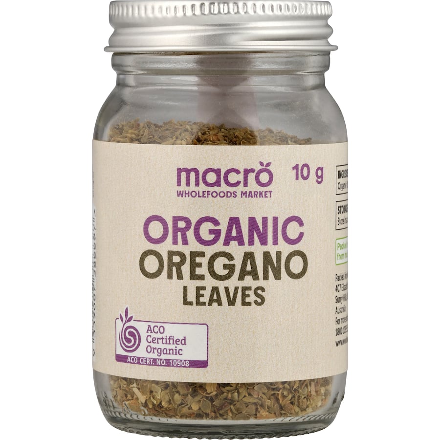 Macro Organic Oregano Leaves - 10g