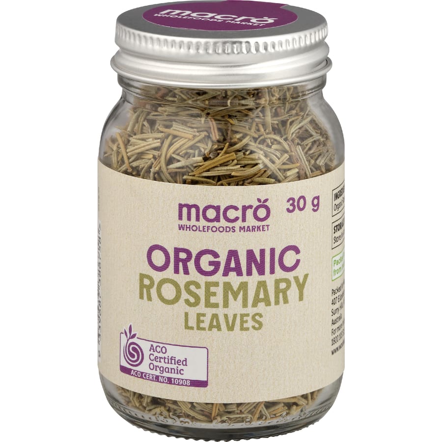 Macro Organic Rosemary Leaves - 30g
