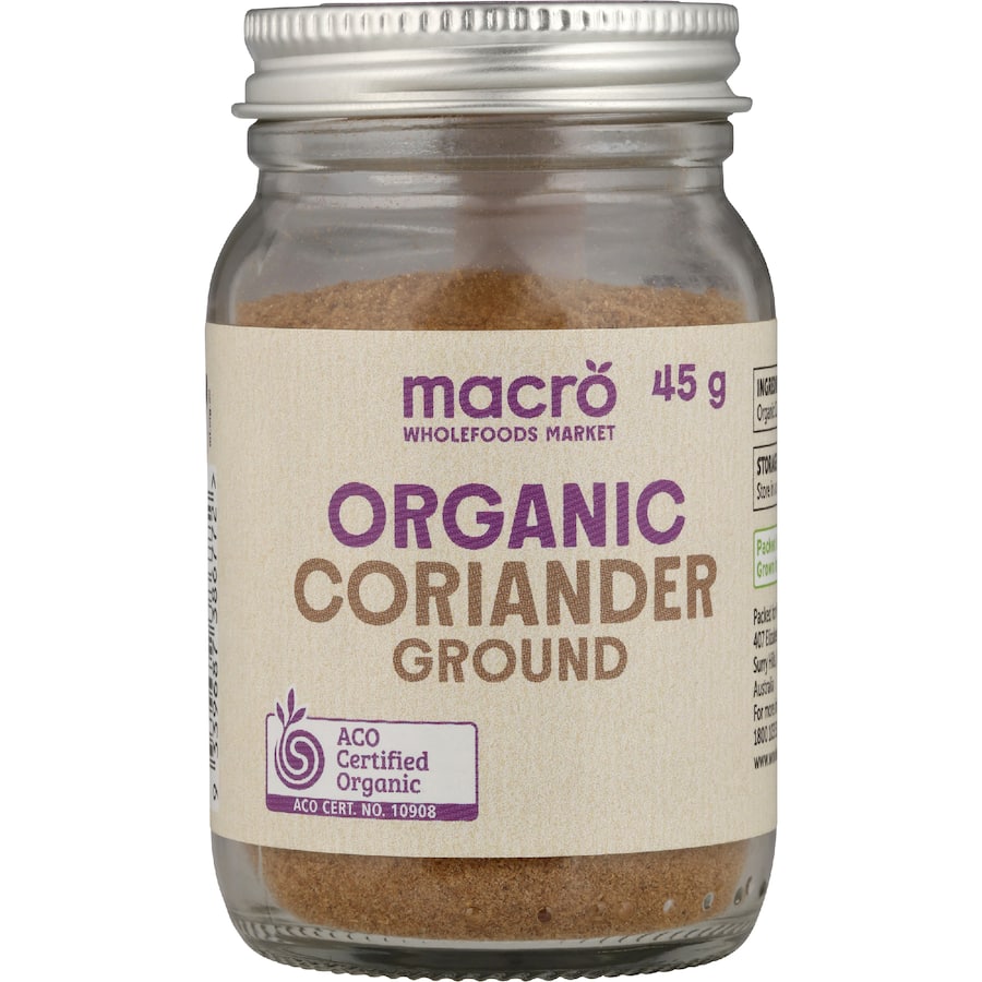 Macro Organic Coriander Ground 45g