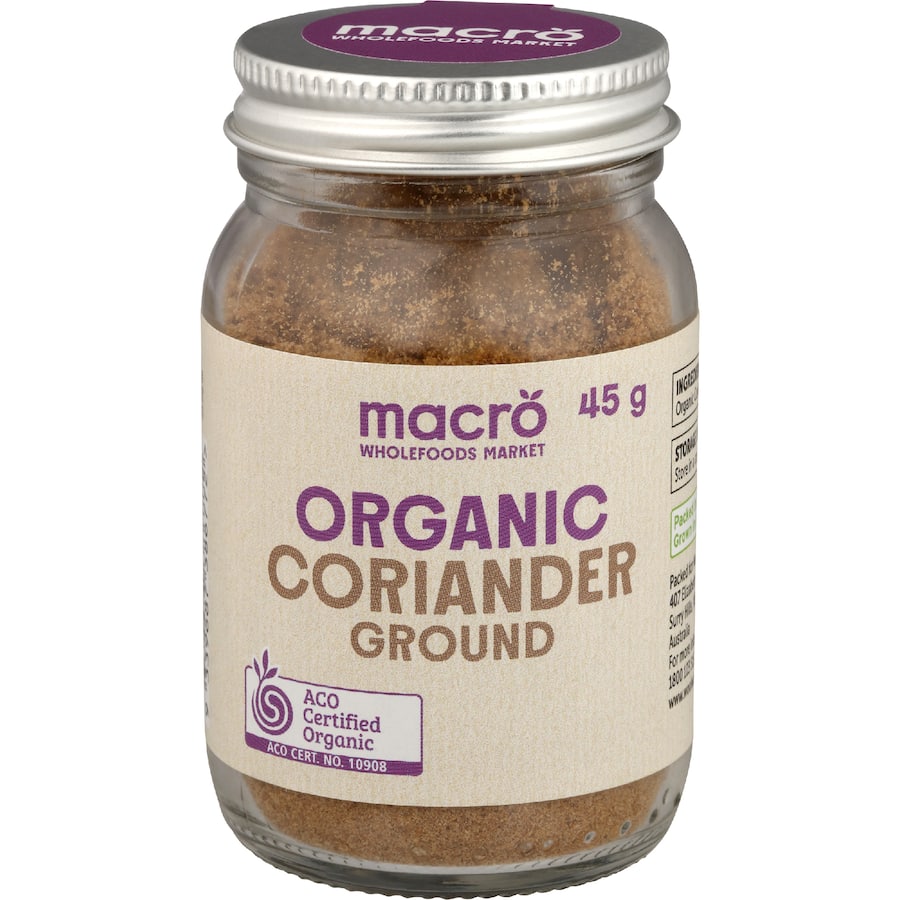Macro Organic Coriander Ground 45g