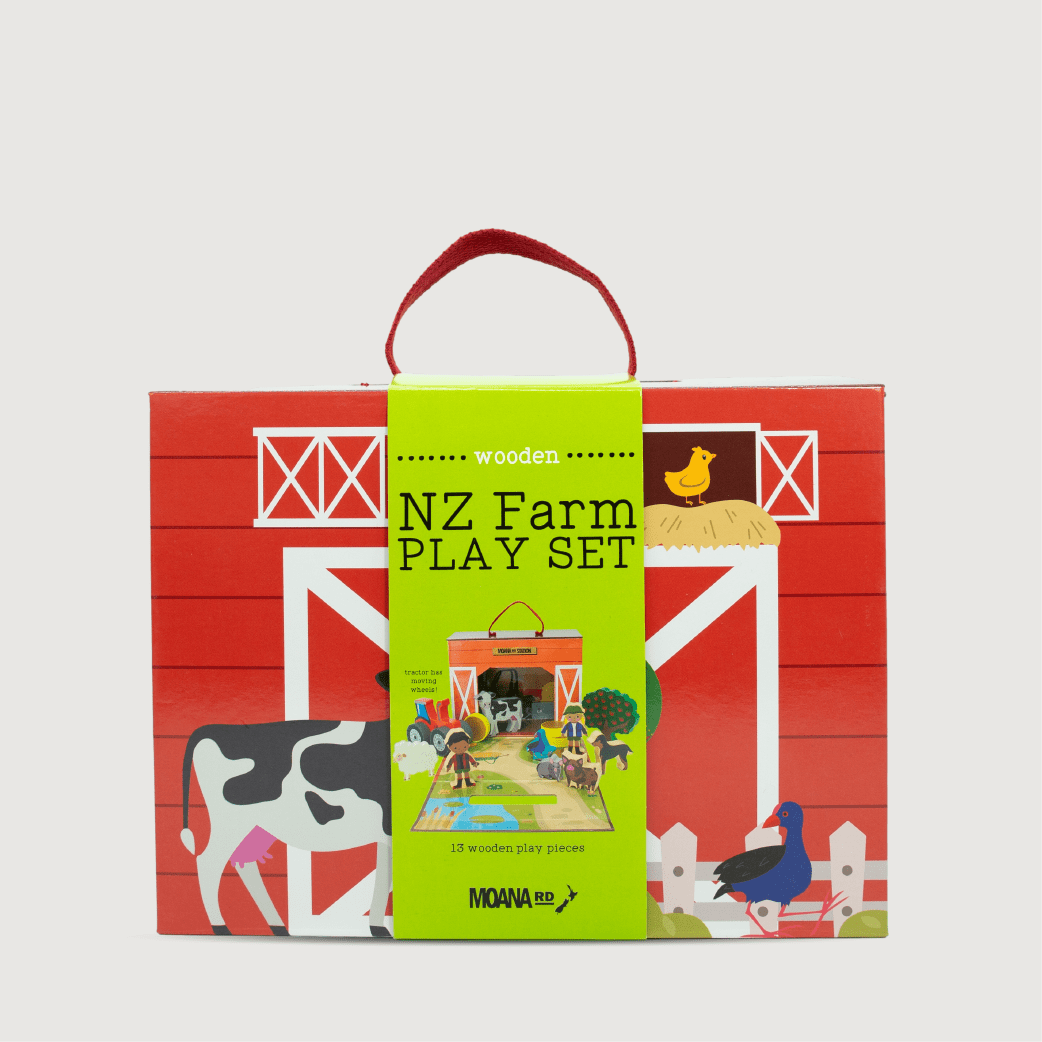 Moana Road - NZ Farm Play Set - Barn Box - 2 units