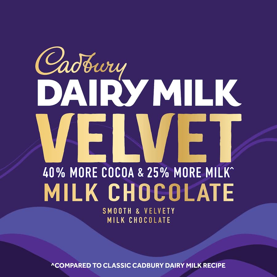 Cadbury Chocolate Block Velvet Milk 150g