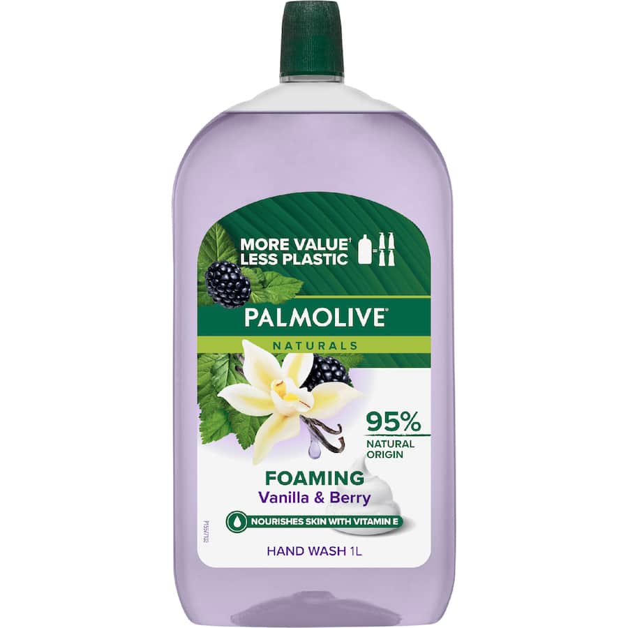 Palmolive Foam Hand Wash Refill Vanilla & Berry 1L