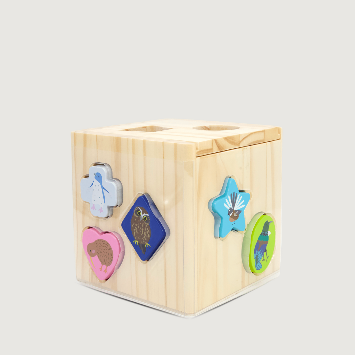 Moana Road - Shape Sorter - NZ Birds - 2 units