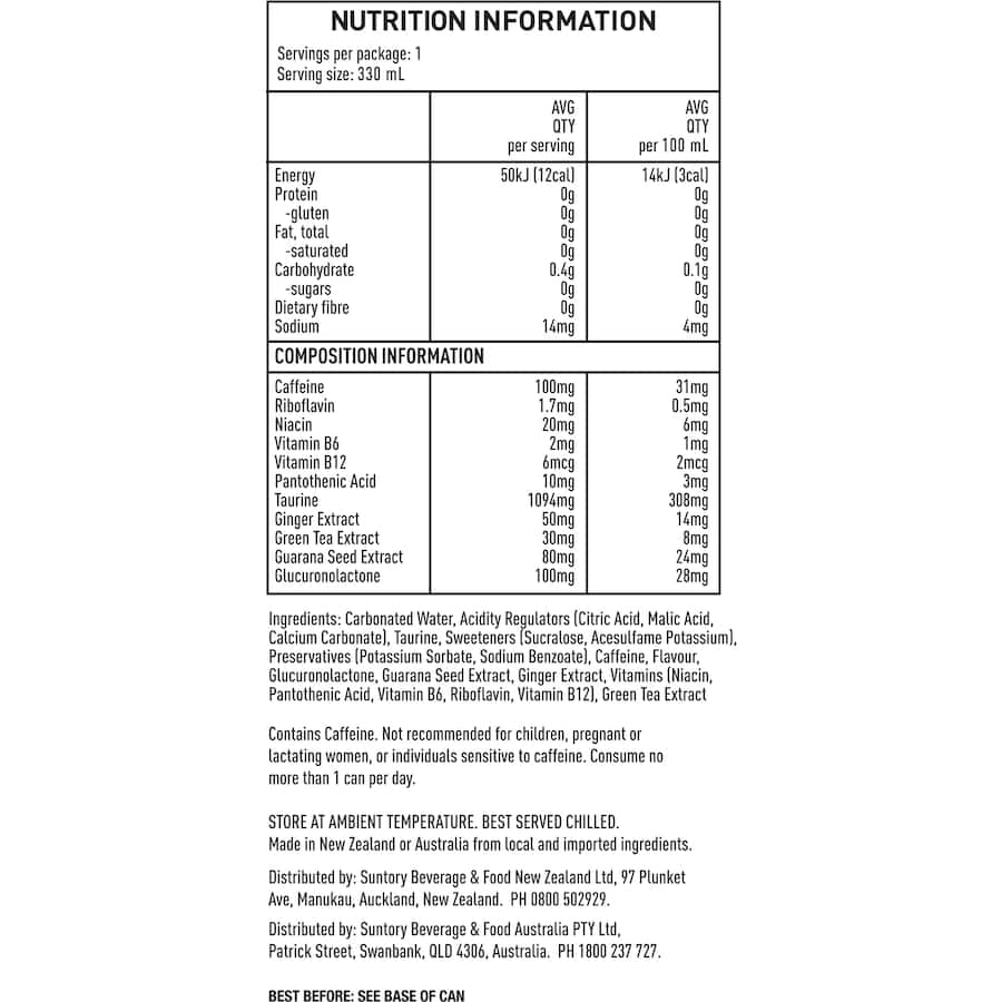 Celsius Energy Drink Watermelon Lemonade 330mL