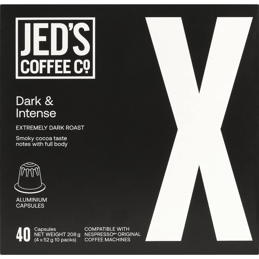 Jeds Coffee Capsules X Extreme 40pack