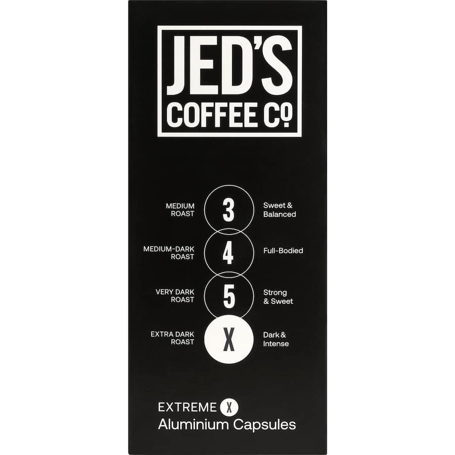 Jeds Coffee Capsules X Extreme 40pack