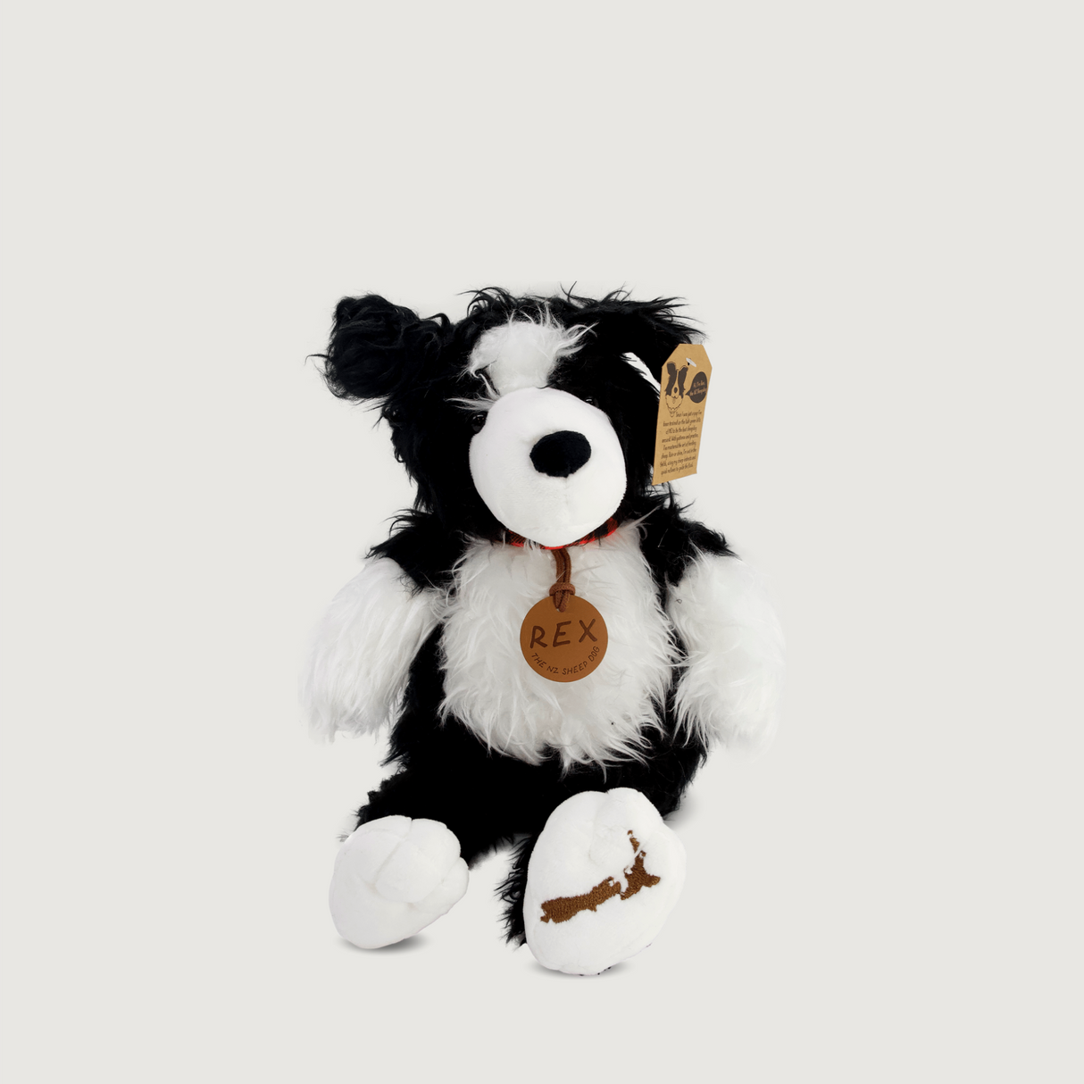 Moana Road - Soft Toy - NZ Sheep Dog - Rex the NZ Sheepdog - 2 units