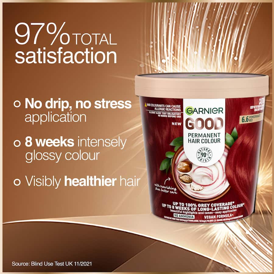 Garnier Good Hair Colour Pomegranate Red 6.6 217g