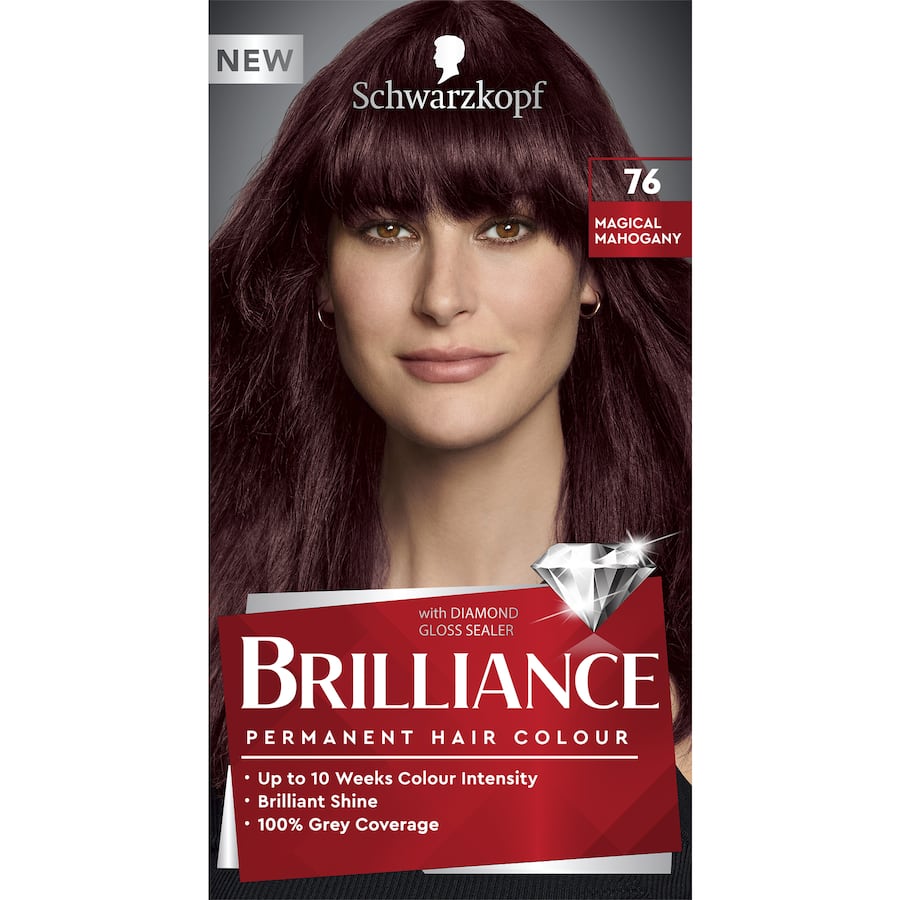 Schwarzkopf Brilliance Hair Colour Magical Mahogany 76 1pack