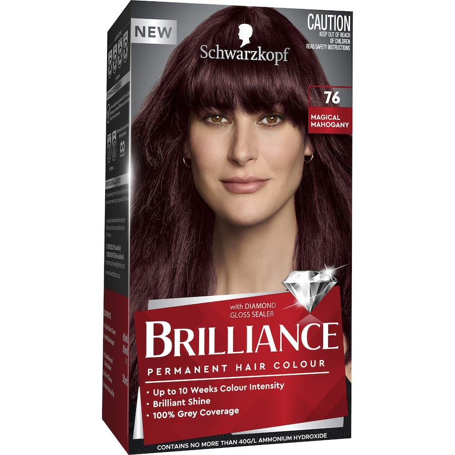 Schwarzkopf Brilliance Hair Colour Magical Mahogany 76 1pack