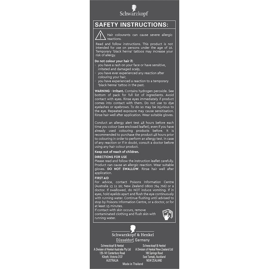 Schwarzkopf Brilliance Hair Colour Cashmere Red 42 1pack