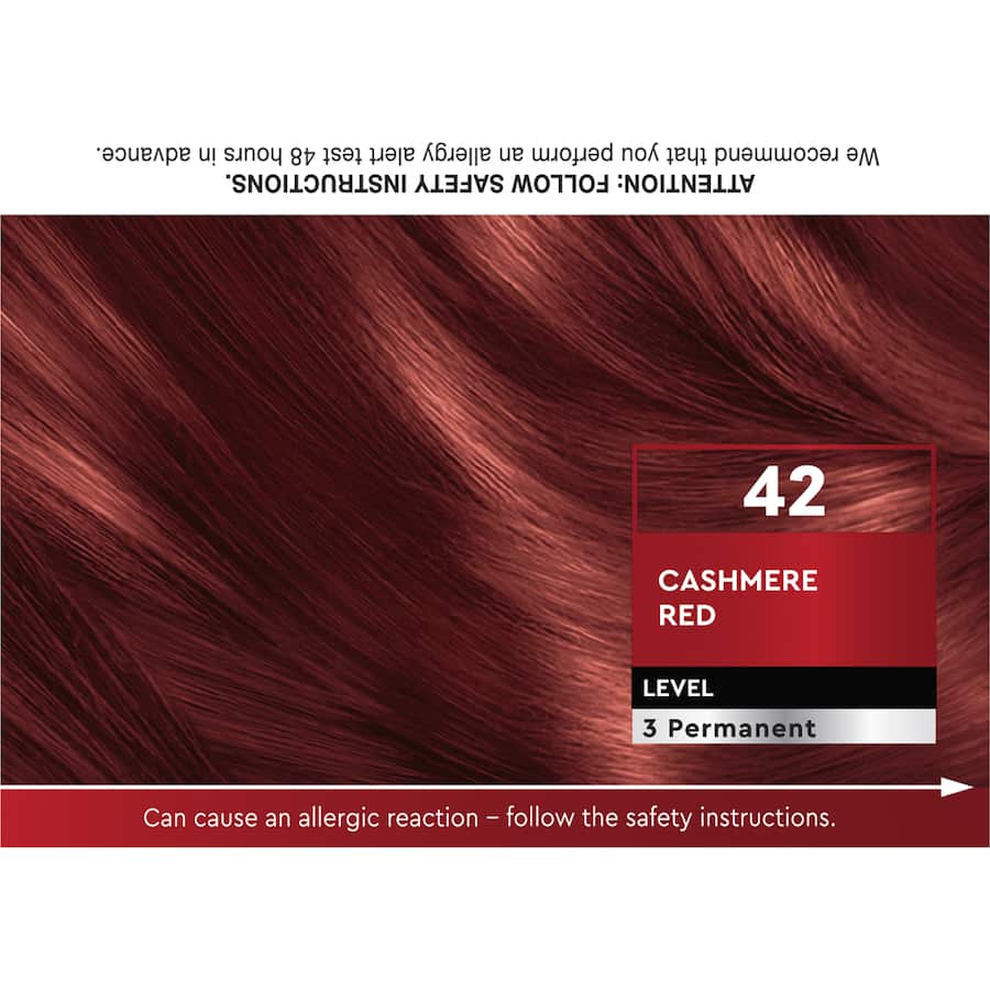 Schwarzkopf Brilliance Hair Colour Cashmere Red 42 1pack