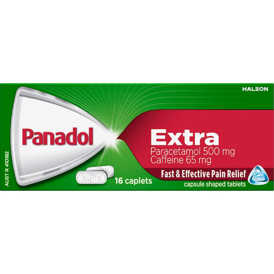 Panadol Pain Relief Extra 16 pack 500/65mg