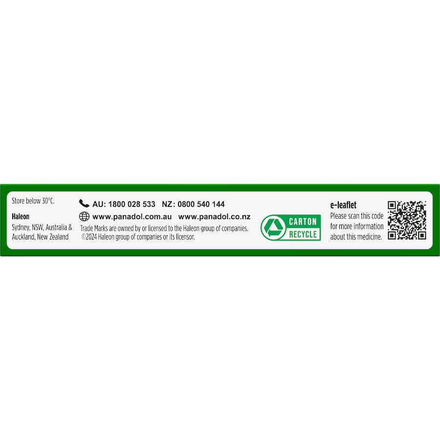 Panadol Rapid Caplets 16 pack 500mg