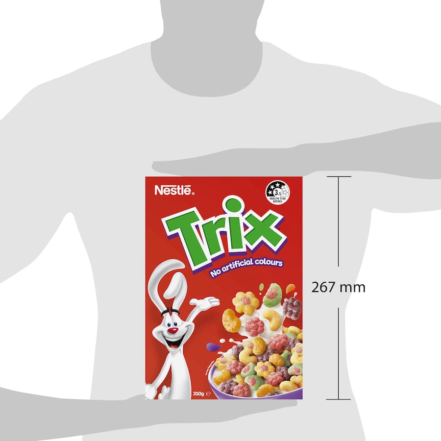 Nestlé Trix Cereal Fruity Shapes 310g