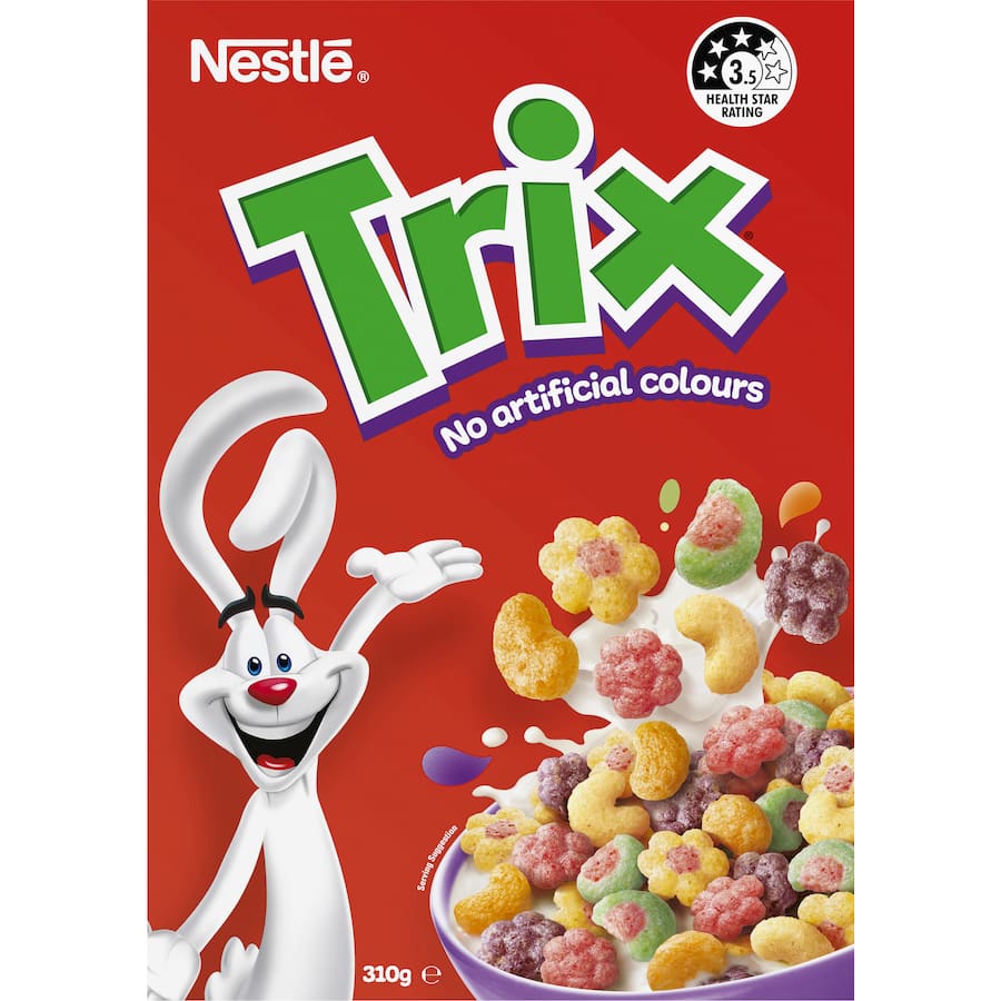 Nestlé Trix Cereal Fruity Shapes 310g