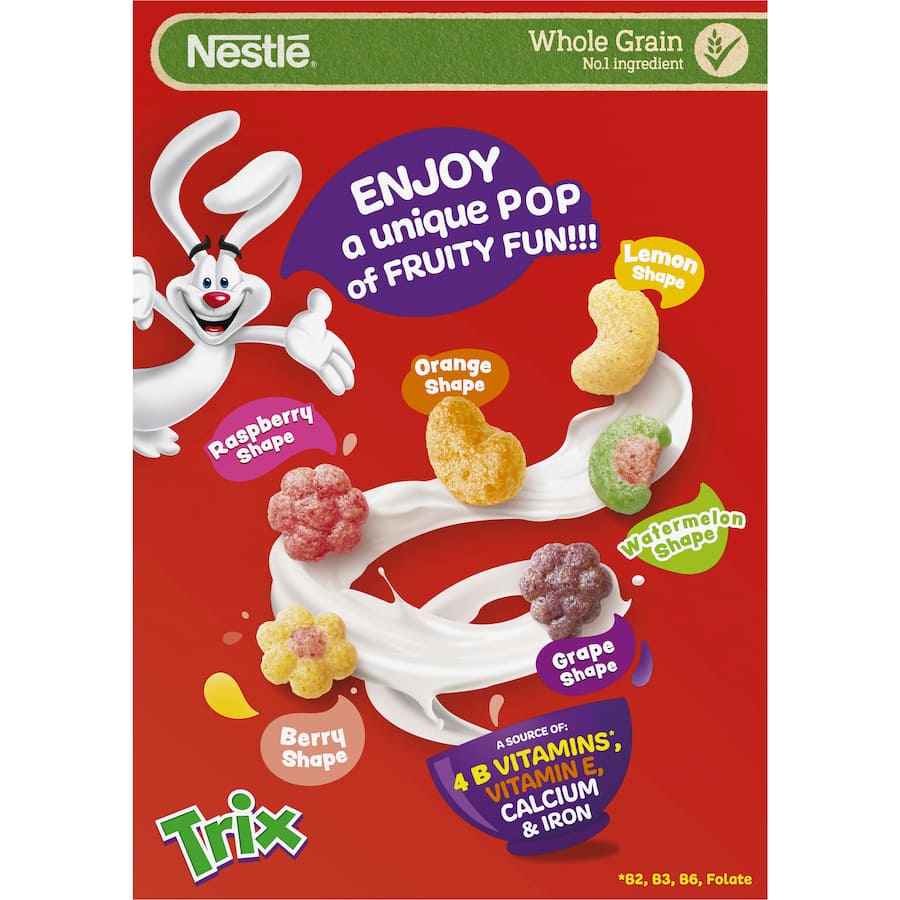 Nestlé Trix Cereal Fruity Shapes 310g