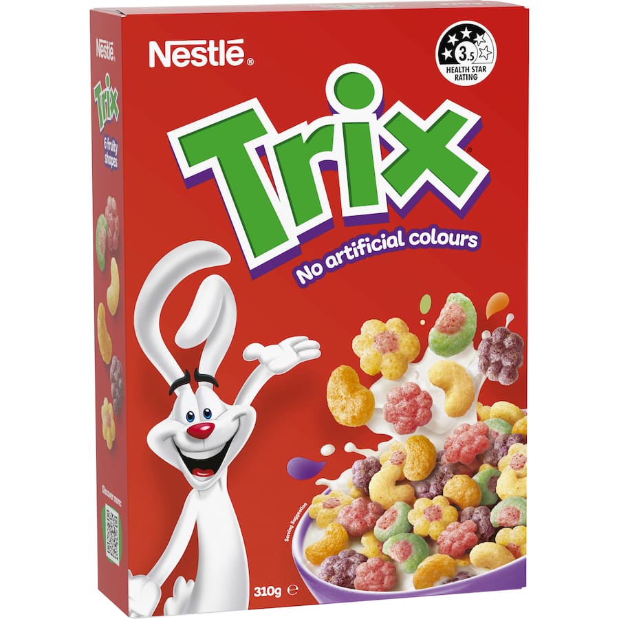 Nestlé Trix Cereal Fruity Shapes 310g