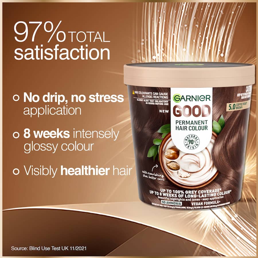 Garnier Good Hair Colour Coffee Roast Brown 5.0 217g