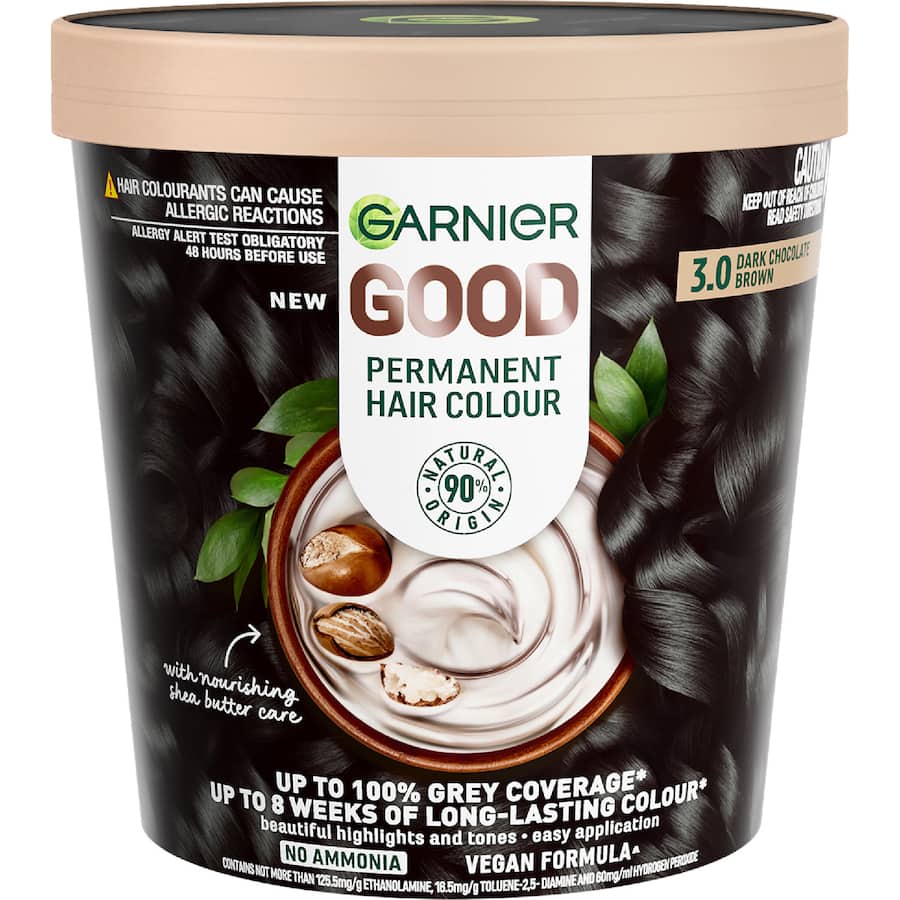 Garnier Good Hair Colour Dark Chocolate Brown 3.0 217g