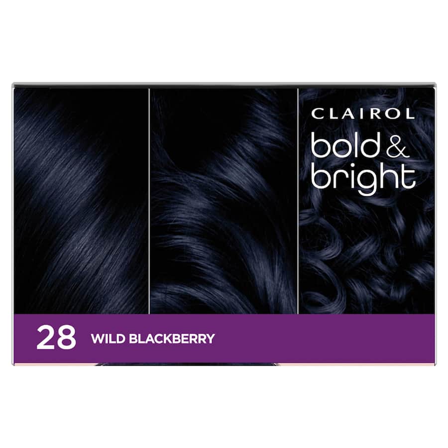 Clairol Bold & Bright Hair Colour Wild Blackberry 28 1pack