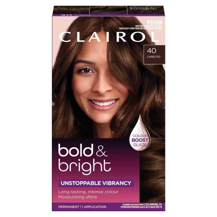 Clairol Bold & Bright Hair Colour Cafecito 40 1pack