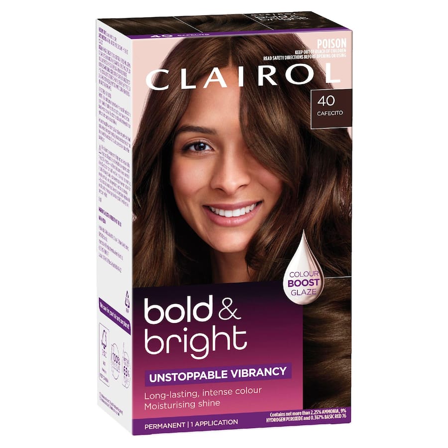 Clairol Bold & Bright Hair Colour Cafecito 40 1pack