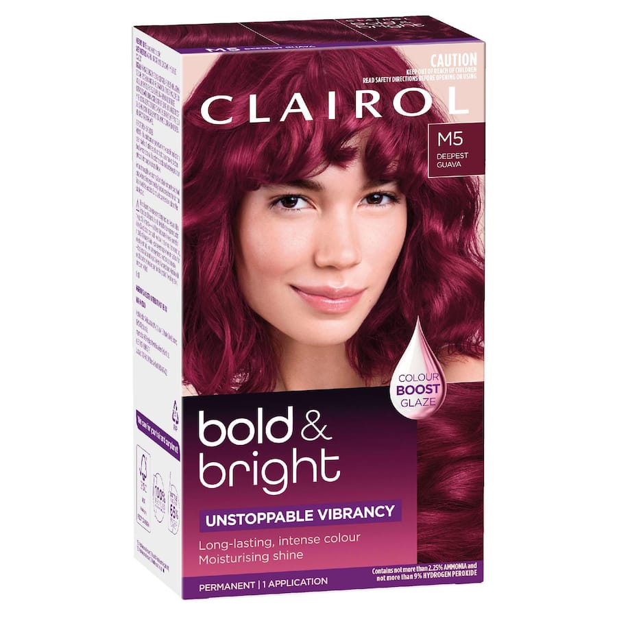 Clairol Bold & Bright Hair Colour Deepest Guava M5 1pack