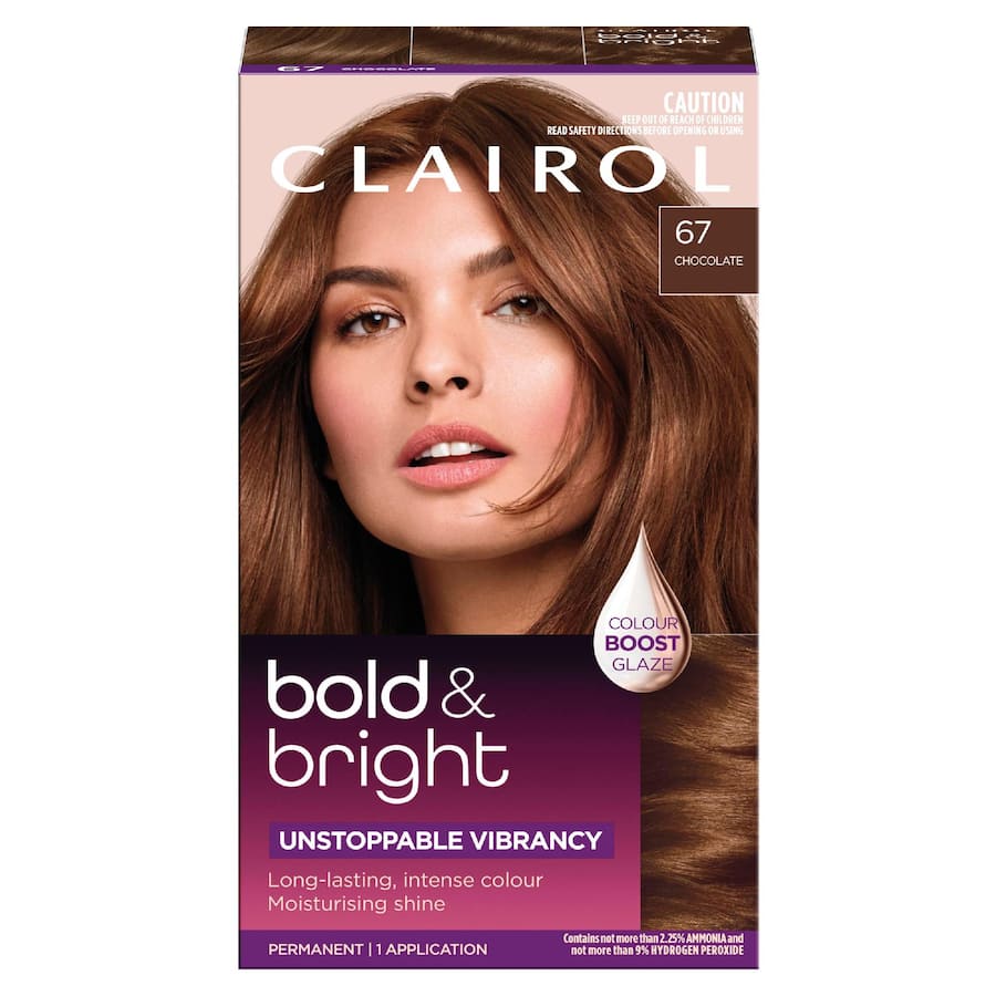 Clairol Bold & Bright Hair Colour Chocolate 67 1pack