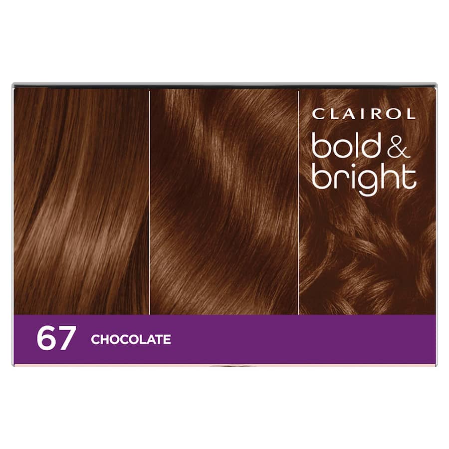 Clairol Bold & Bright Hair Colour Chocolate 67 1pack