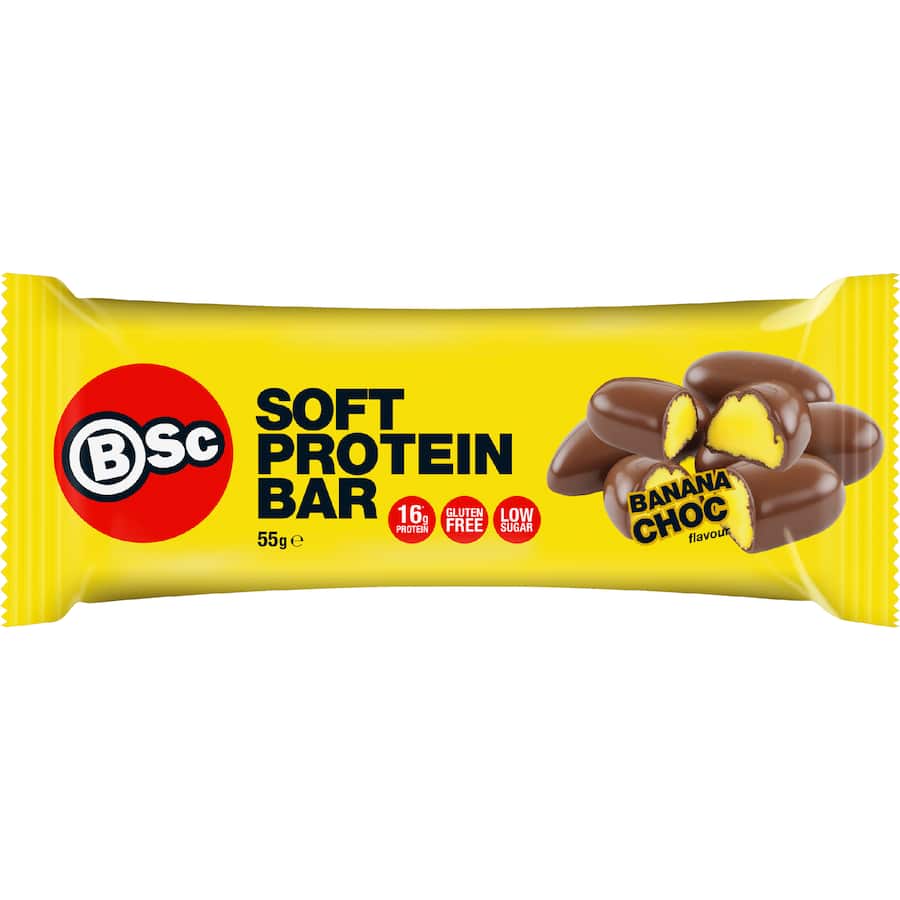 Bsc Protein Bar Banana Choc 55g