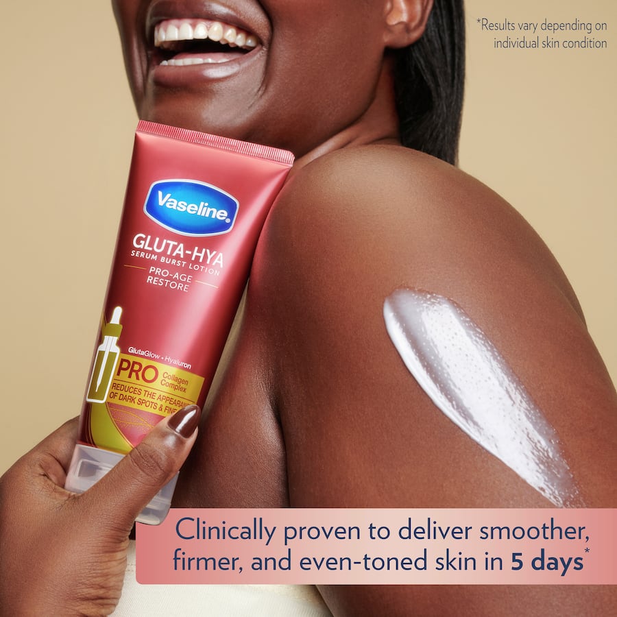 Vaseline Gluta Hya Body Serum Lotion Pro-age Restore 200mL