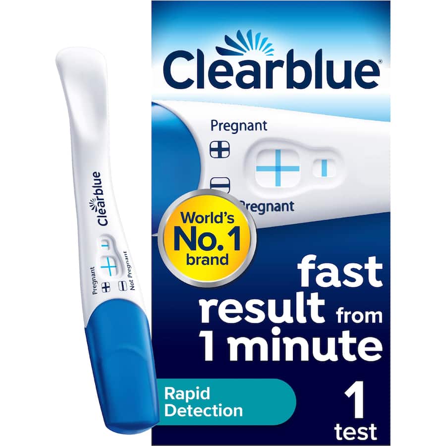 Clearblue Plus Pregnancy Test Kit Rapid Detection 1pack