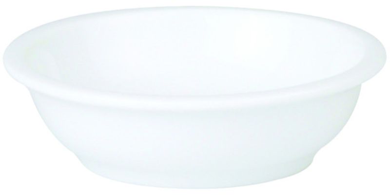 Set of 12 Royal Porcelain Butter Ramekins, 80mm, ideal for butter, dips, and sauces with a smooth white finish.
