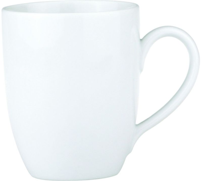 Set of 12 elegant 370ml Royal Porcelain coffee mugs, featuring Chelsea design, durable and perfect for any occasion.