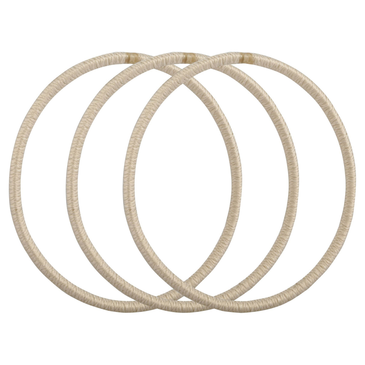 Lady Jayne Blonde Snagless Elastics - 18 pack for fine hair, providing a gentle and secure hold without snagging.