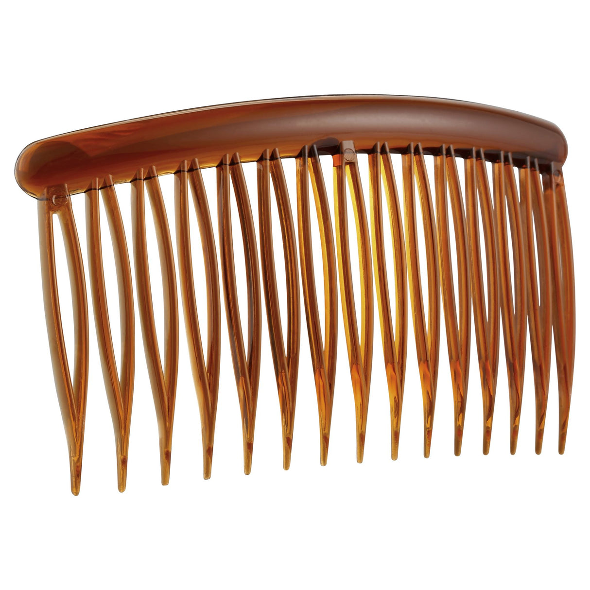 Lady Jayne Shell Side Combs - Pack of 4, featuring gentle teeth for secure grip and comfort, perfect for all hair types.