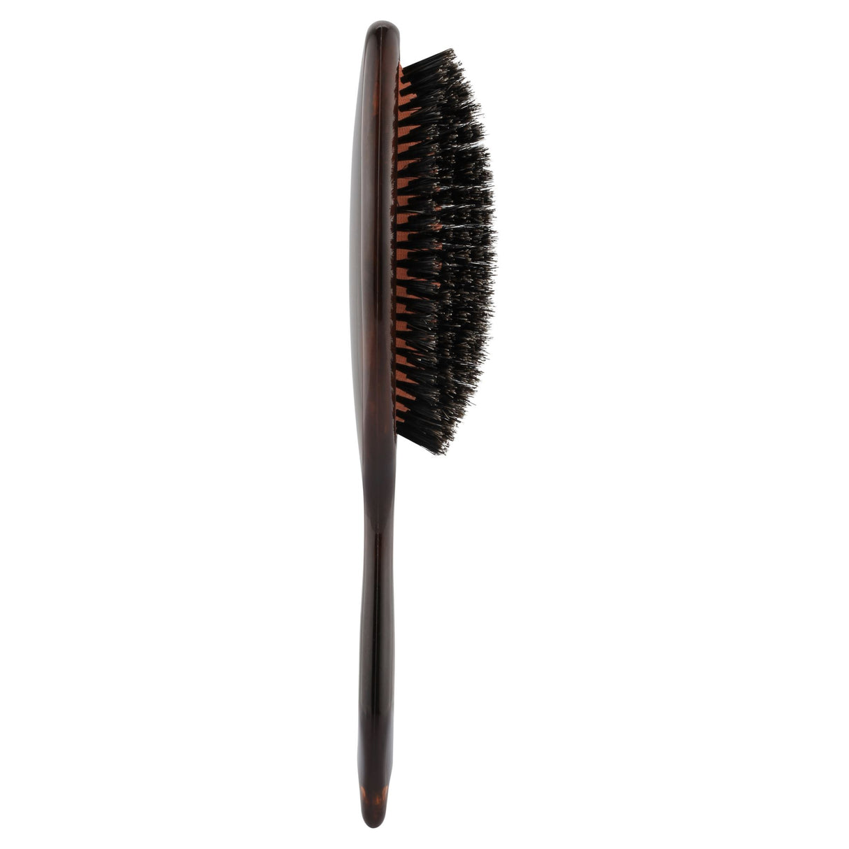 Lady Jayne Large Boar Bristle Pad Brush for smooth, shiny hair; ideal for medium to long hair, detangles knots gently.