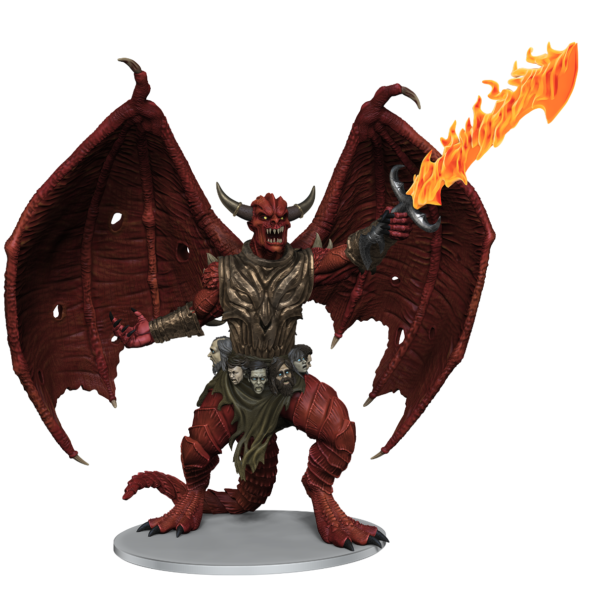 D&D Icons of the Realms Miniatures Archdevils Bael, Bel, and Zariel