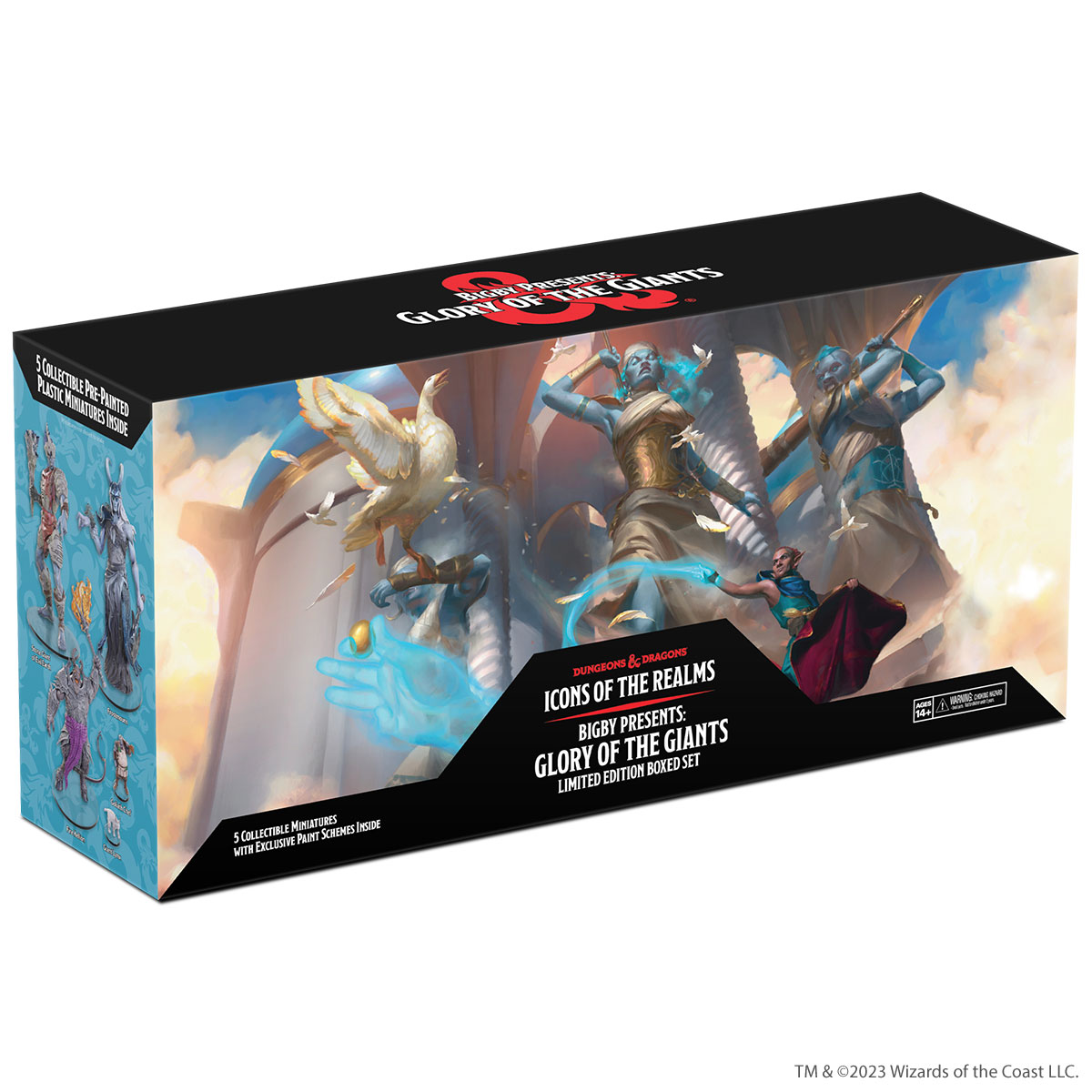 D&D Icons of the Realms Bigby Presents Glory of the Giants LE Boxed Set