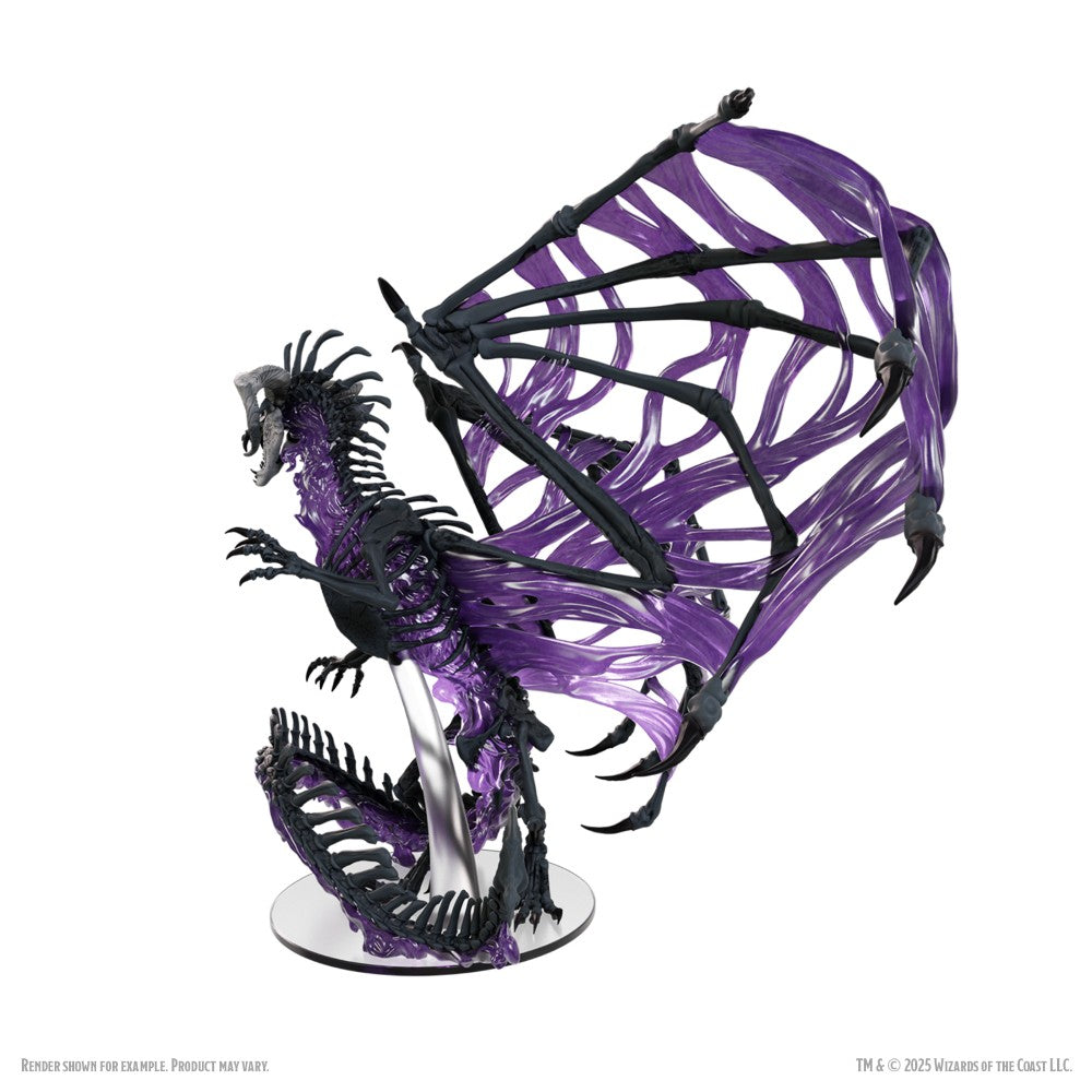 D&D Icons of the Realms: Boxed Miniature - Black Dracolich